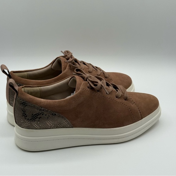 Naturalizer Yarina Tan Suede Comfort Sneakers Wide 10W Women - Picture 8 of 16
